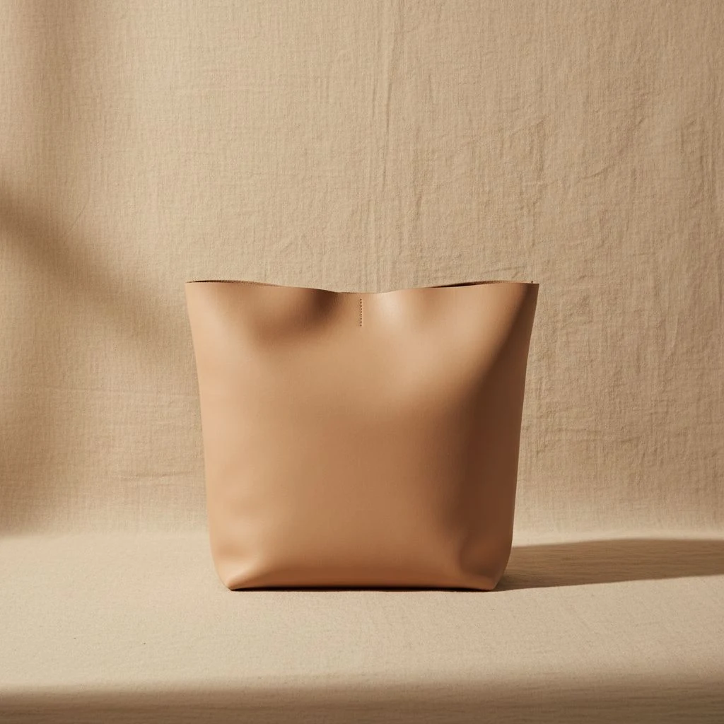 leather tote bag