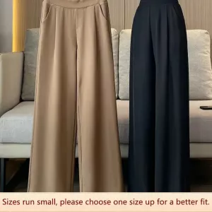 200kg Western Suit Pants Spring Autumn High Waist Slim Fit Summer Casual Narrow Version Straight Cylinder Women