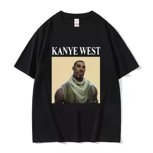 ZYXZ Kanye Funny T-Shirt For Men Rap Style Shirt Hip Hop Vintage Cotton Short Sleeve T-Shirt Oversized Streetwear #915024