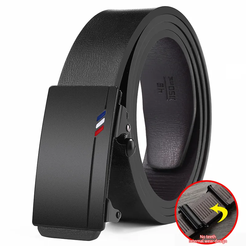 2023 New product Belt men’s high quality toothless automatic buckle Casual men belt men’s business fashion Belt