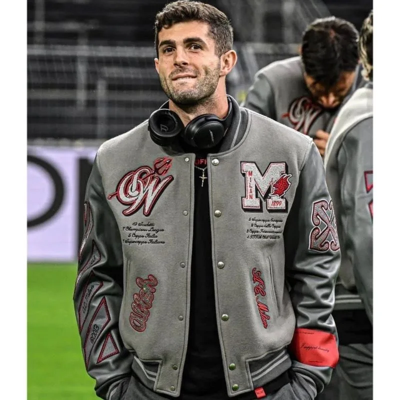 European And American Fashion Patterns Embroidery Rhinestones Heavy Jackets And Coats Men Y2K New Hot Selling Baseball Uniforms