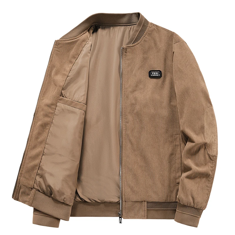Men’s V Neck Casual Windproof Waterproof Zip Up Outdoor Jacket