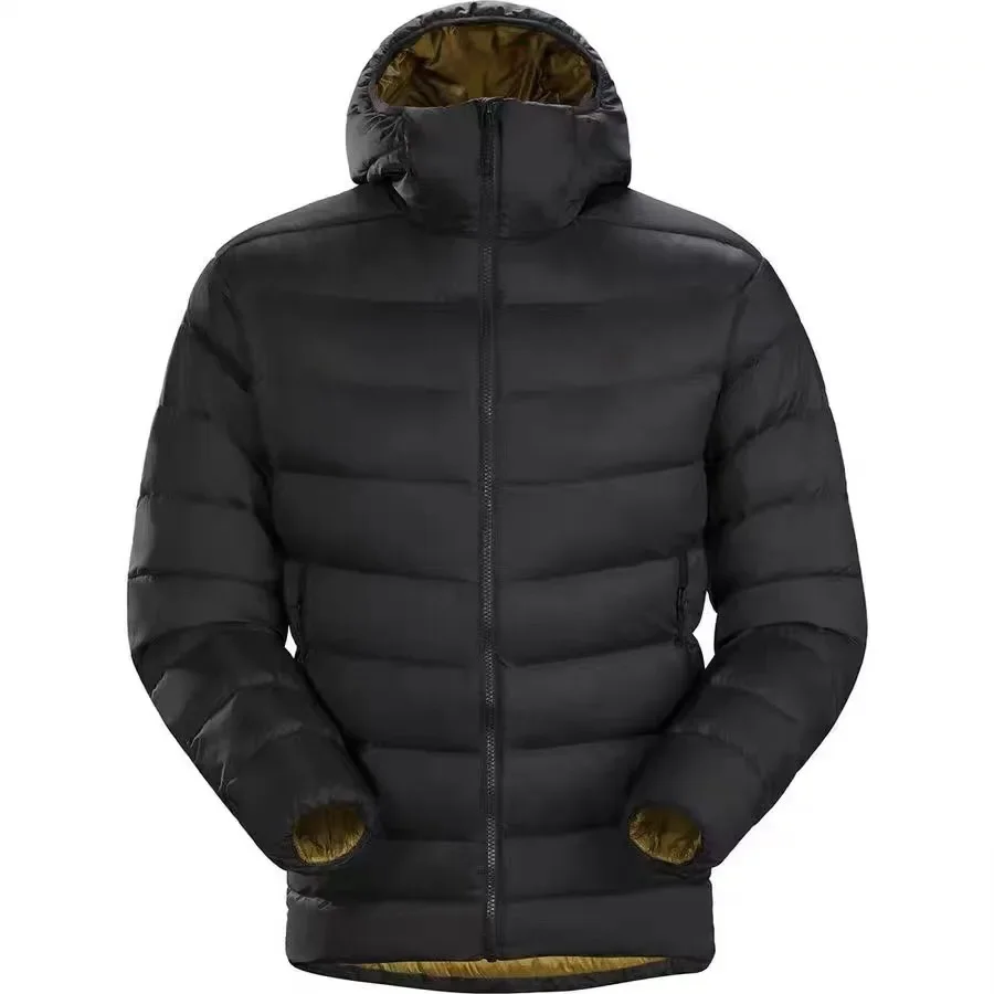 Winter ARC Men’s 750 Fluffy Outdoor Ultra Light Waterproof Windproof Down Hiking Hoodies Thin Warm Windcoat Hooded Down Jackets