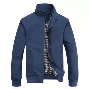 2023 Spring Autumn Casual Solid Fashion Slim Bomber Jacket Men Overcoat New Arrival Baseball Jackets Men's Jacket M-6XL 8XL Top