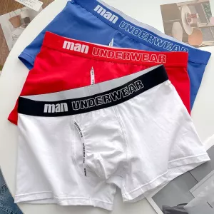 4pcs Underwear Mens Boxers 100% Cotton Sleep Underpants Men Panties Shorts Comfortable Plus Size Mens Underwear Boxer Hombre Men