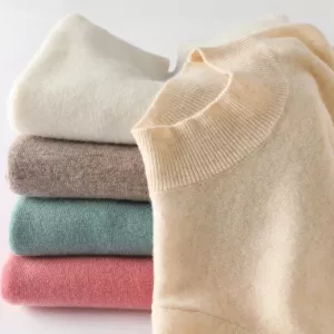 Autumn Winter Knitted Shirts Women Sweaters Pullover Tops Fashion Female Long Sleeve Skinny Elastic Casual Mock neck Sweater