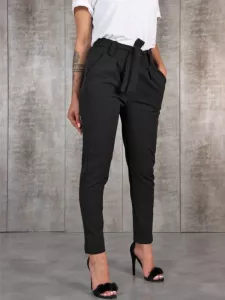 BornToGirl 2023 Spring Summer Autumn Casual Slim Chiffon Thin Pants For Women High Waist Black Khaki Green Pants Woman Trousers