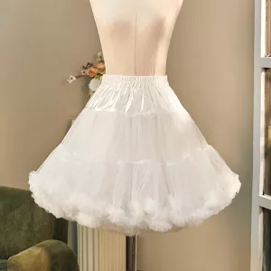Dress underskirt lolita petticoat tulle petticoat for pleated skirt black white skirt adult woman tutu tulle petticoat crinoline