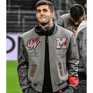European And American Fashion Patterns Embroidery Rhinestones Heavy Jackets And Coats Men Y2K New Hot Selling Baseball Uniforms