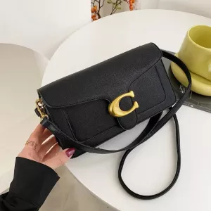 Fashionable Fish Sauce Small Square Bag Crossbody Women Daily Use Medium Softness PU Material Fish Sauce Bag Magnetic Buckle