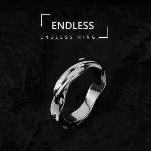 New Texture Ring Steel Open Men's and Women's Ring Hip Hop Fashion Versatile Ring