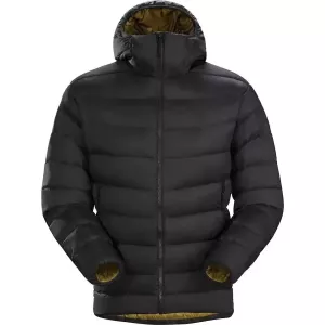 Winter ARC Men's 750 Fluffy Outdoor Ultra Light Waterproof Windproof Down Hiking Hoodies Thin Warm Windcoat Hooded Down Jackets