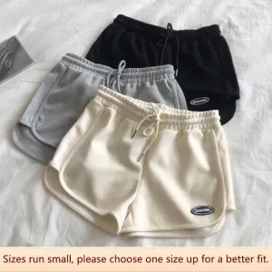 Women Summer Shorts A- shaped Slim Fit Versatile Loose Spicy Pants Casual Sports Fat Mm Trousers Three-point Hot Pants
